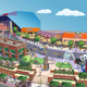 Illustration for article titled Universals Simpsons Land Theme Park Includes Krusty Burger and Moes